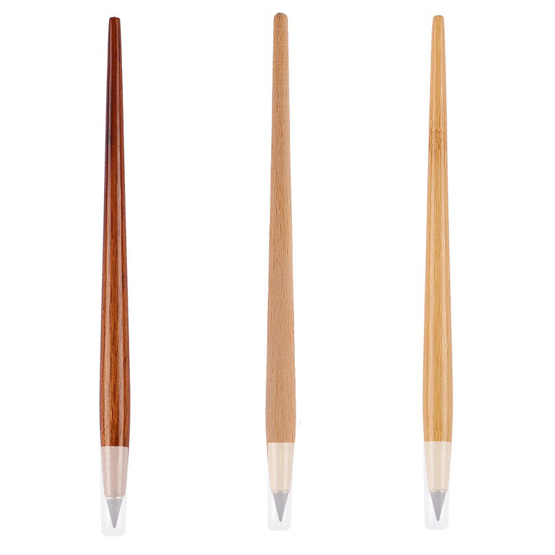 나무로 만든 영구 연필, 깎을 필요 없음, 깨지지 않음 - Is Stationery Office Supply 리뷰 및 가격