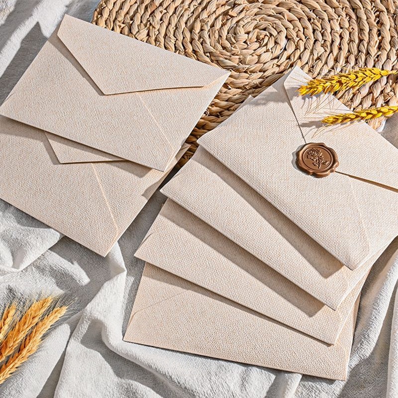 리넨 질감의 봉투 레터 세트 빈티지 중국풍 크라프트 특 - Letter Envelope Kraft 리뷰 및 가격