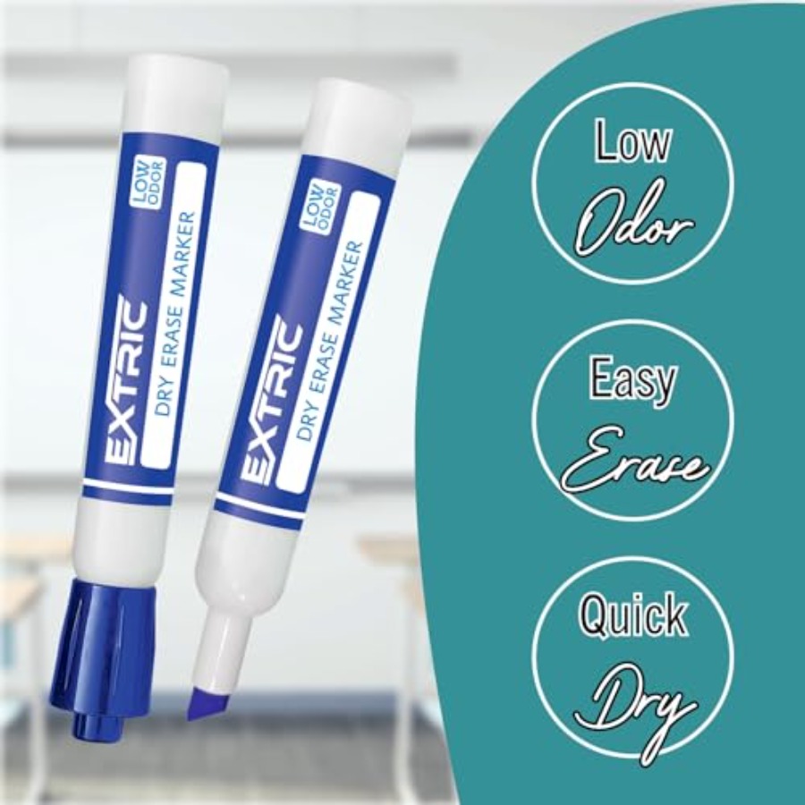 건식 지우개 마커 세트, 화이트보드 마커 4개, 화이트 - Whiteboard Marker Set 리뷰 및 가격