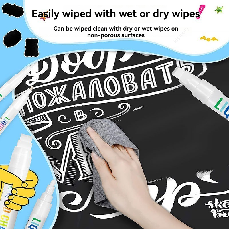 5개/대 흰색 분필 마커 액체 칠판 마커, Window - Whiteboard Marker Set 리뷰 및 가격