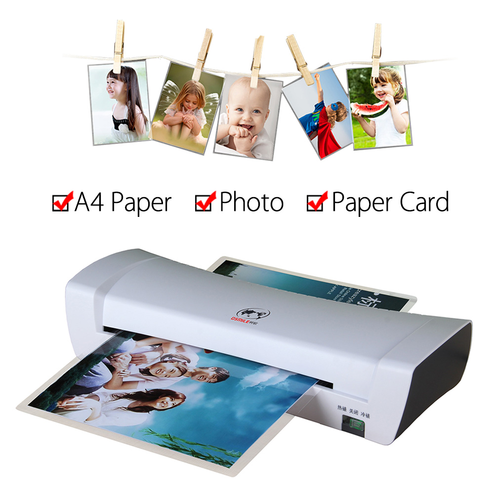 SL200 A4 온냉 라미네이팅 기계, 문서 사진 종이 - Document Laminator Pouch 리뷰 및 가격