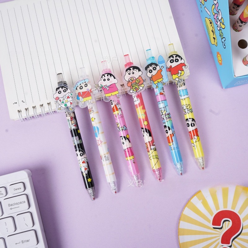 48 개/상자 크레용 신찬 포인트 펜 만화 잉크 젤 펜 - Is Stationery Office Supply 리뷰 및 가격