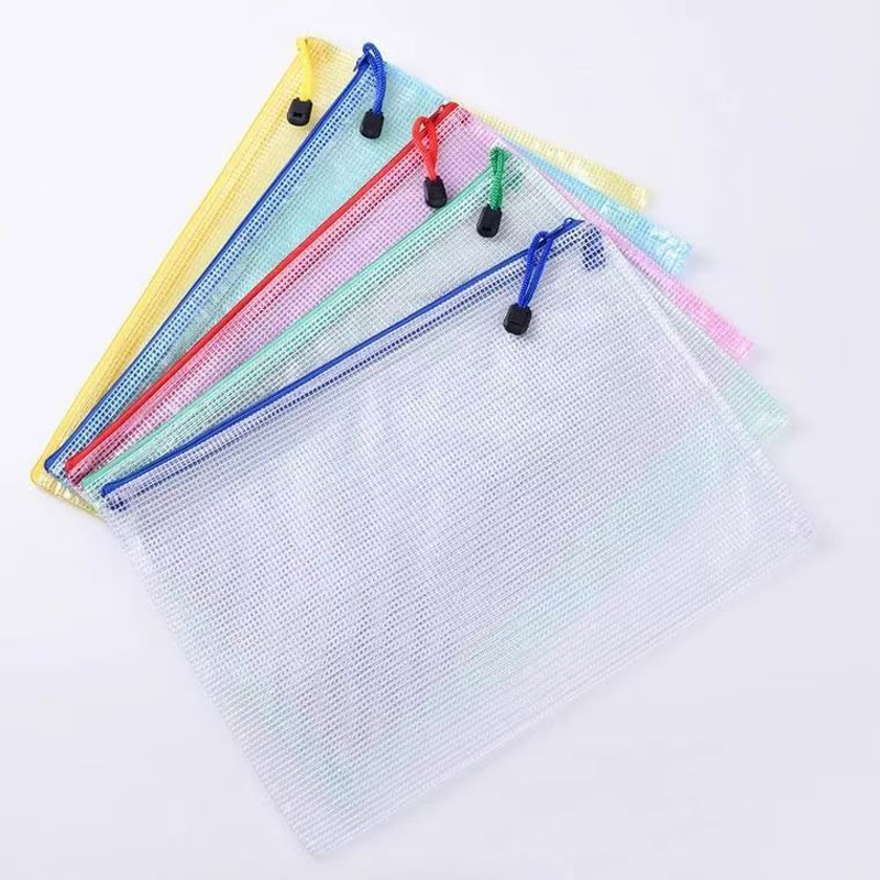 5PCS 편지지 보관 폴더 파일 메쉬 지퍼 주머니 A4 - Is Stationery Office Supply 리뷰 및 가격