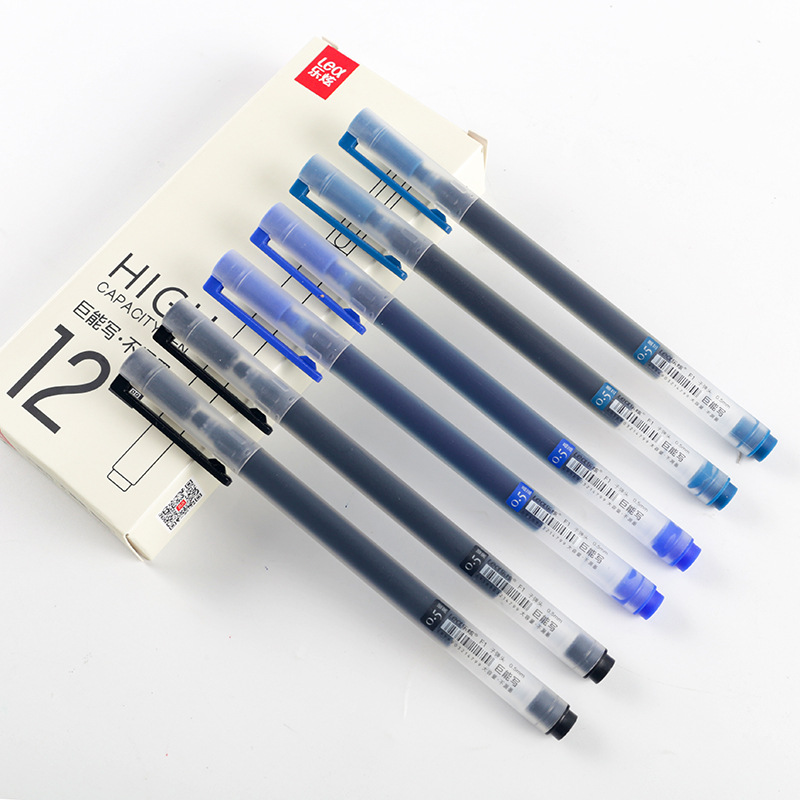 12/6 개/몫 젤 펜 0.5MM 잉크 슈퍼 내구성 로 - Stationery Supply Business 리뷰 및 가격