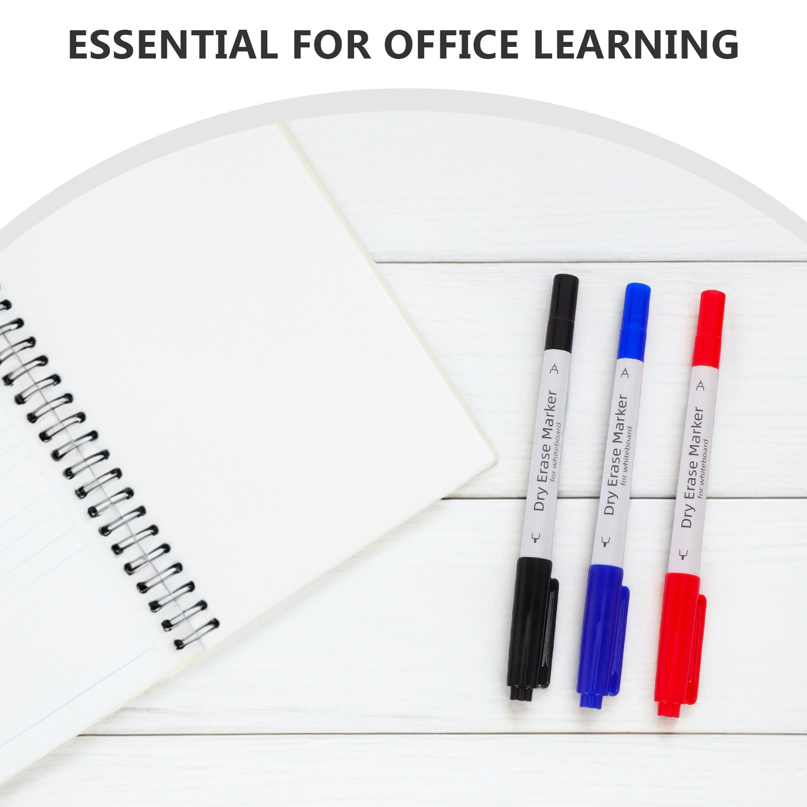 3Pcs 지울 수 있는 화이트보드 마커 듀얼 팁 드라이 - Whiteboard Marker Set 리뷰 및 가격